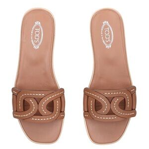 Tod’s Maxi Catena sandal - sand size 40